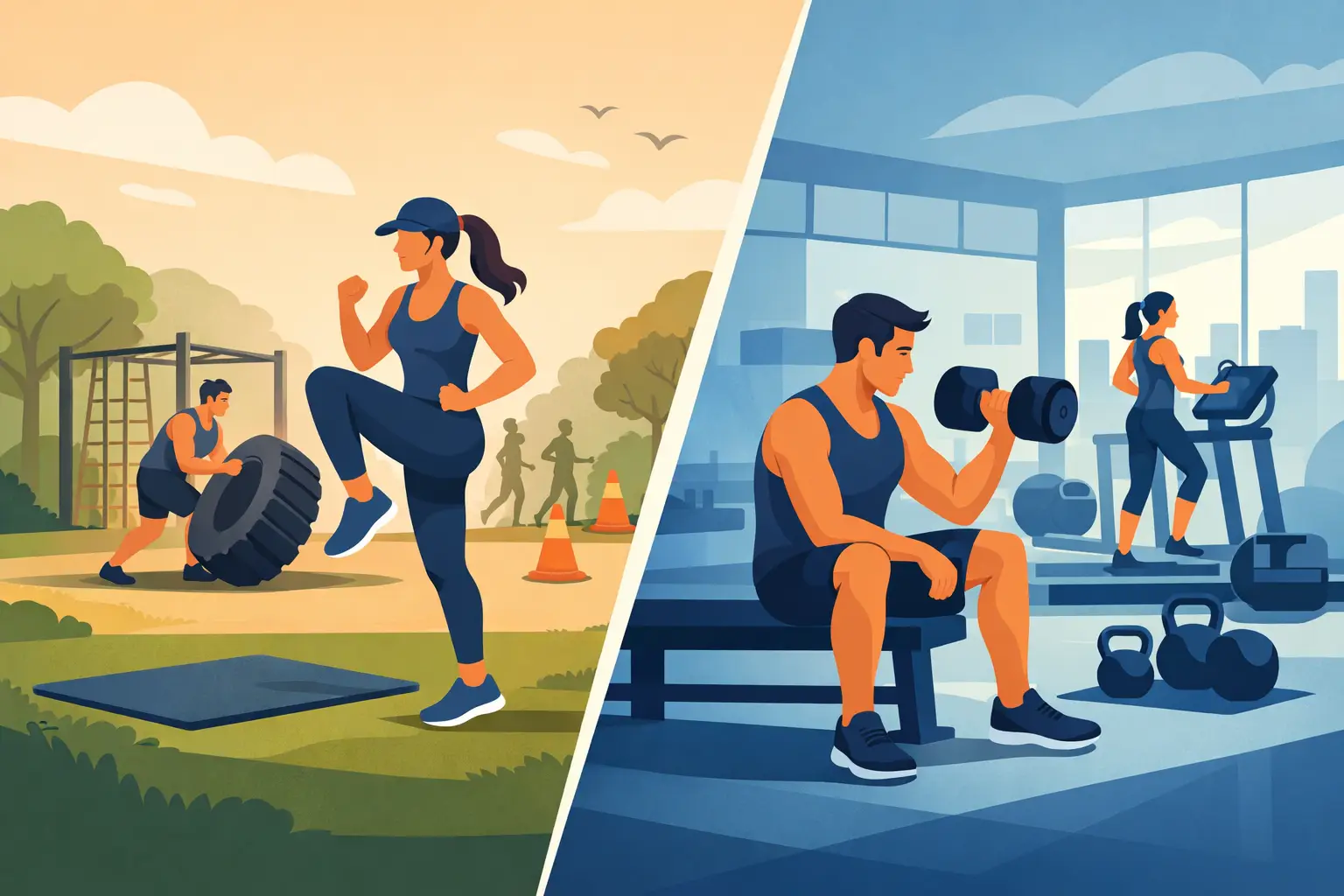Bootcamp vs Gym: Which Builds a Lasting Routine?