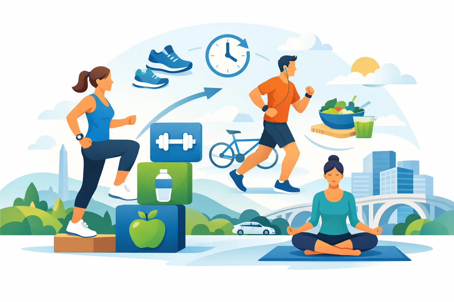 Fitness Habit Stacking for Busy Northern Virginia Lives