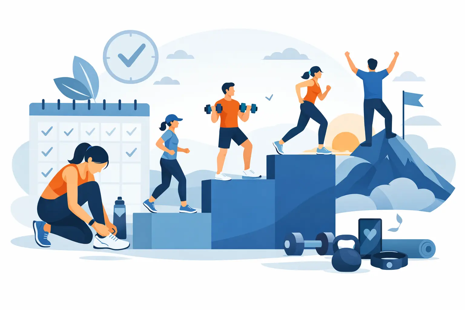 How to Build Exercise Habits That Actually Last