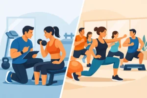 Personal Training Versus Group Coaching Explained
