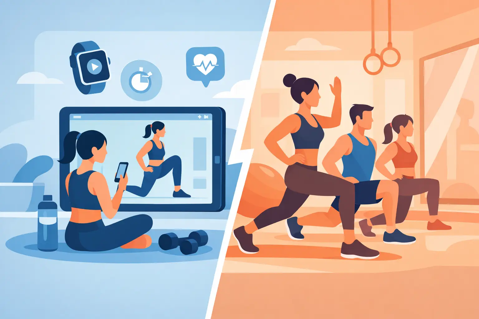 Workout Apps Versus Classes: Which Works?
