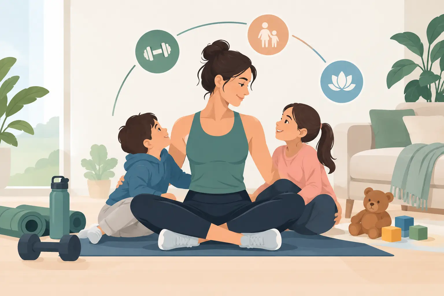 How to Balance Fitness Parenting Without Burning Out