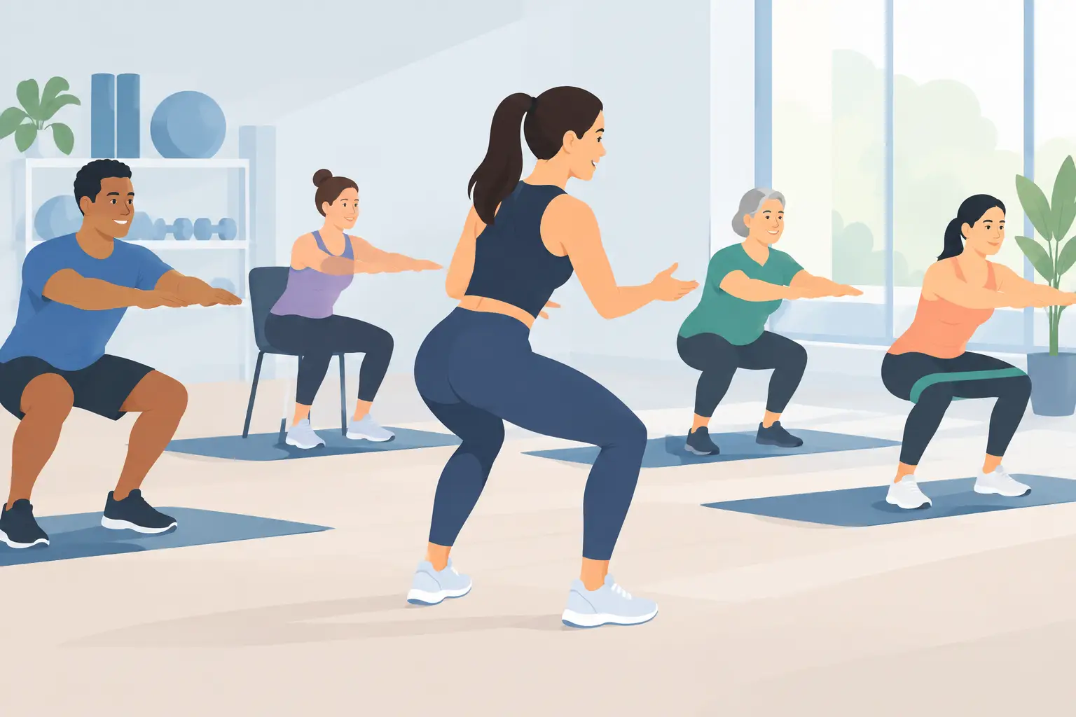 How to Modify Group Exercises With Confidence