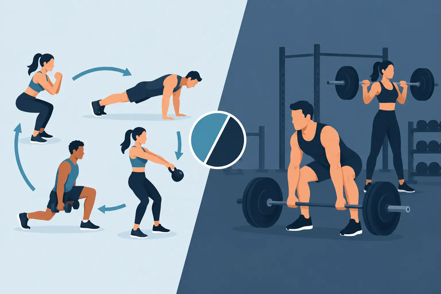 Strength Circuits Versus Weightlifting Compared
